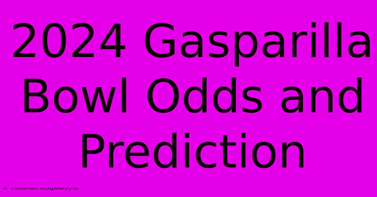 2024 Gasparilla Bowl Odds And Prediction