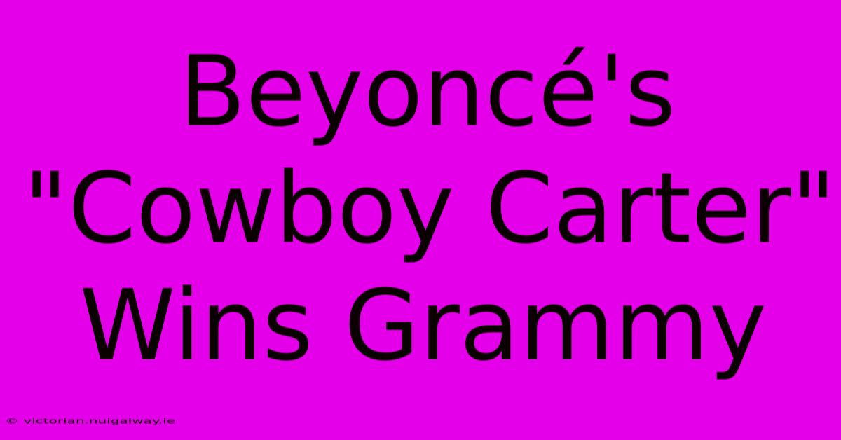 Beyoncé's 