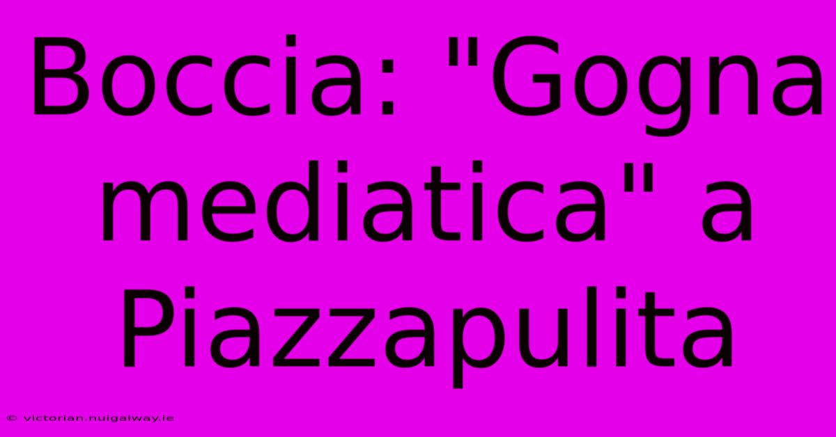 Boccia: 