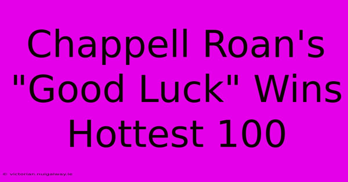 Chappell Roan's 