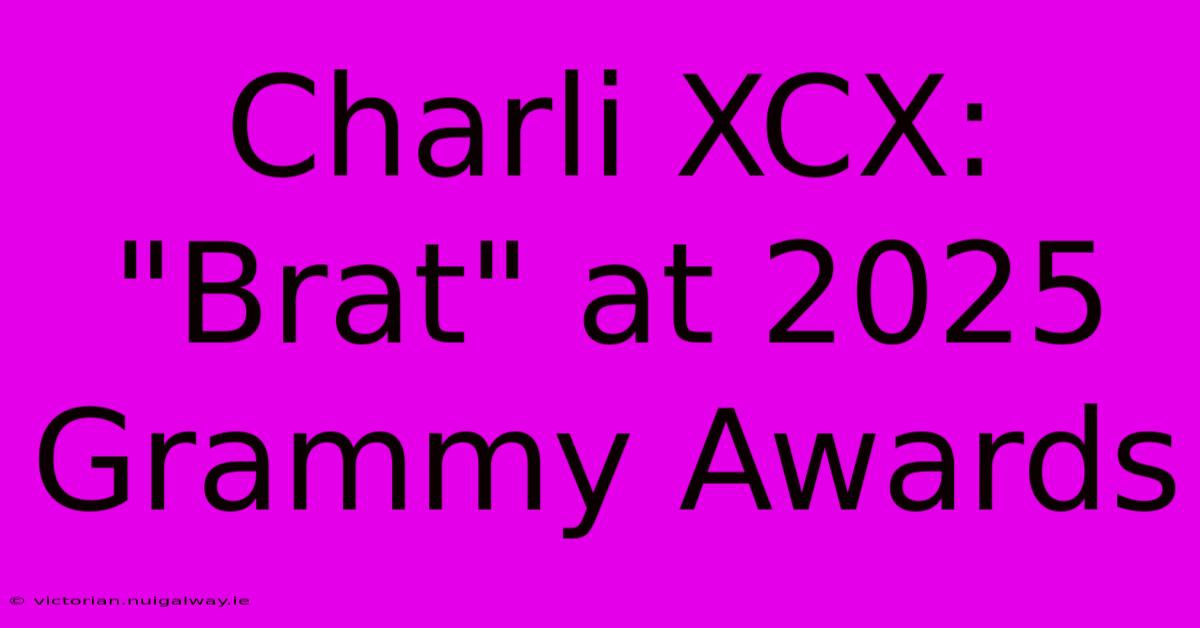 Charli XCX: 