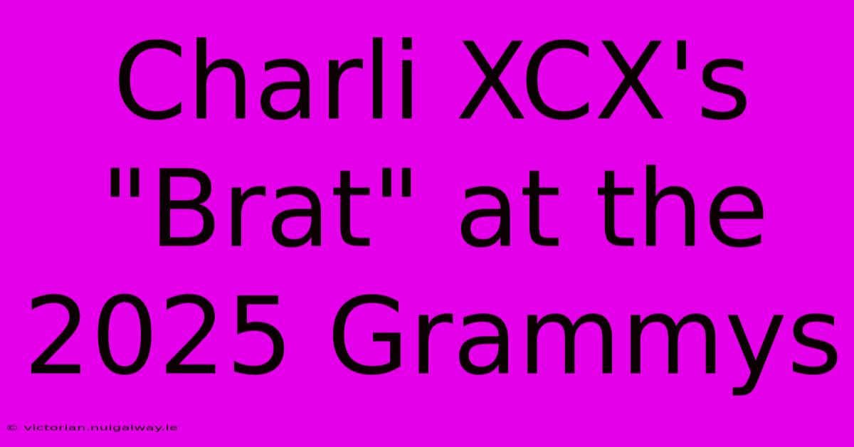 Charli XCX's 