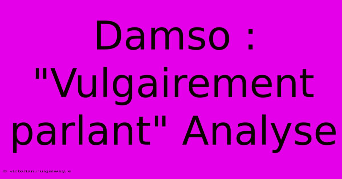 Damso : 