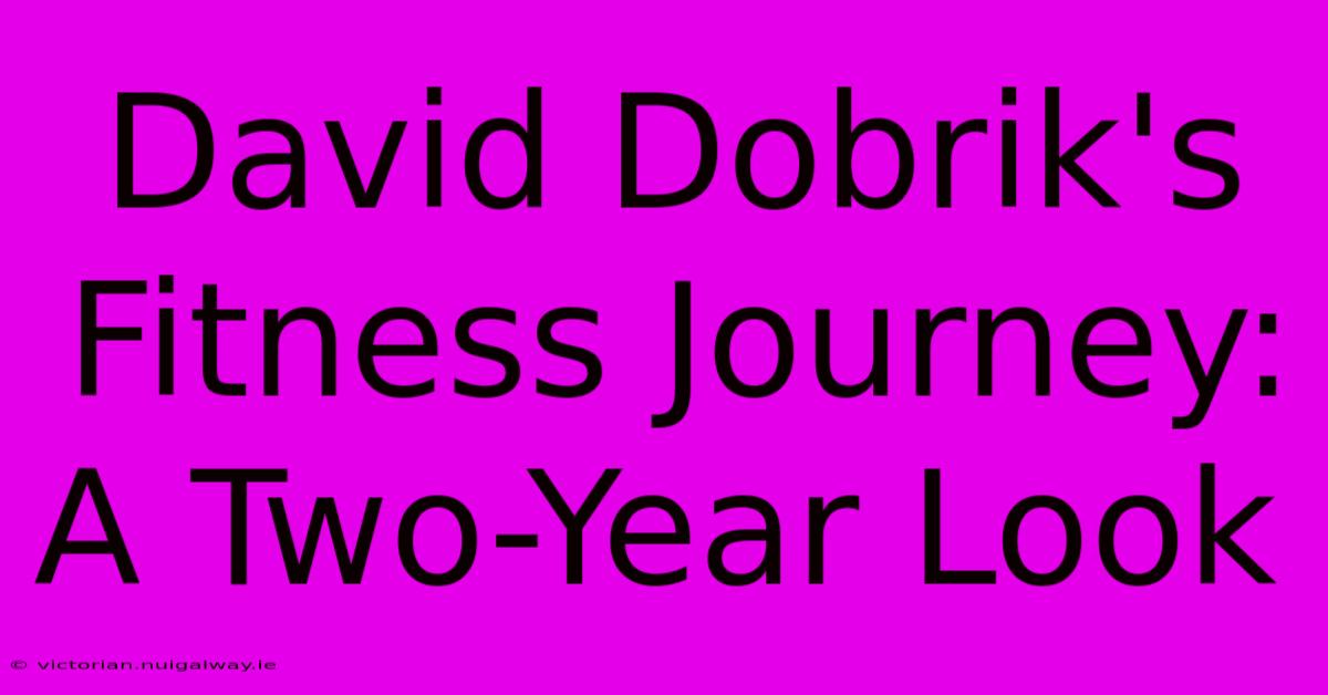 David Dobrik's Fitness Journey: A Two-Year Look