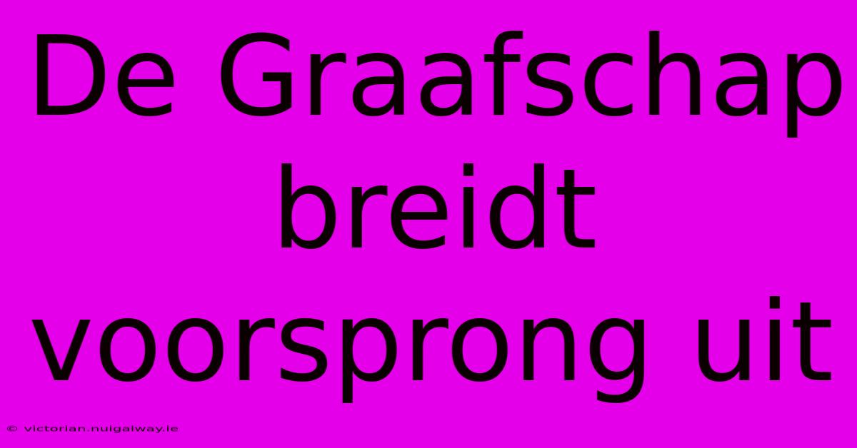 De Graafschap Breidt Voorsprong Uit