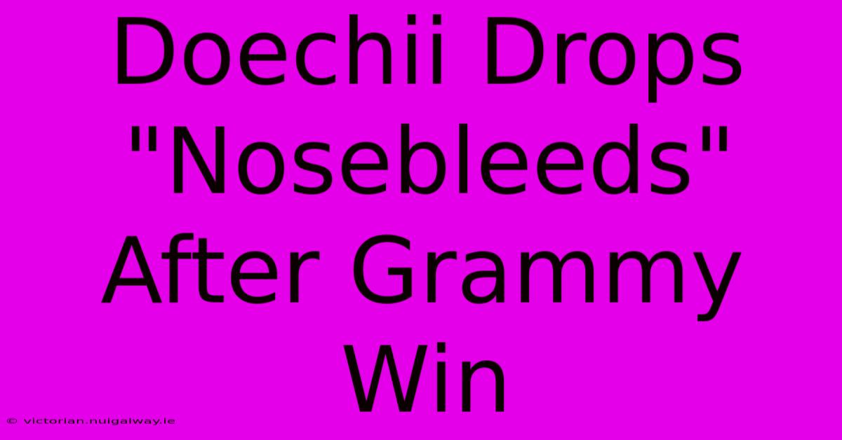 Doechii Drops 