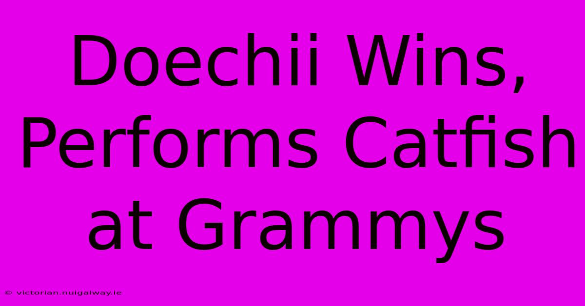 Doechii Wins, Performs Catfish At Grammys