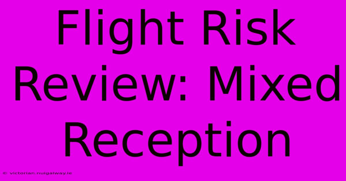 Flight Risk Review: Mixed Reception