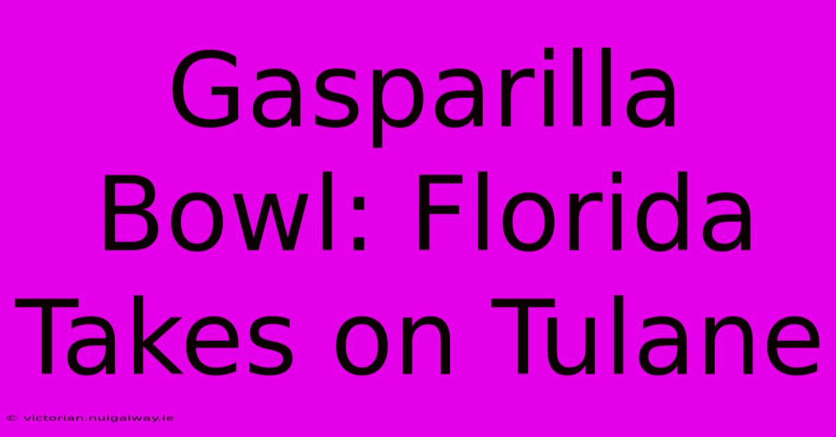 Gasparilla Bowl: Florida Takes On Tulane