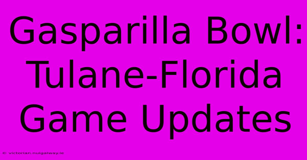 Gasparilla Bowl: Tulane-Florida Game Updates