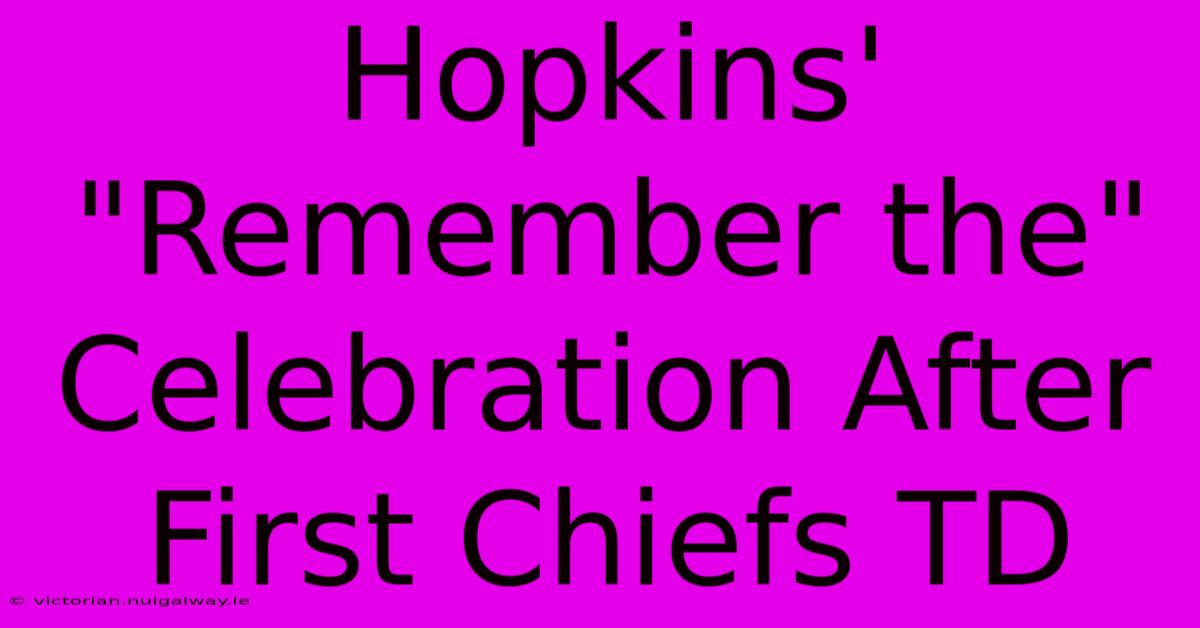 Hopkins' 