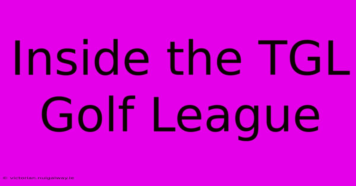 Inside The TGL Golf League