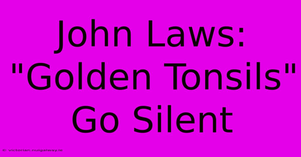 John Laws: 