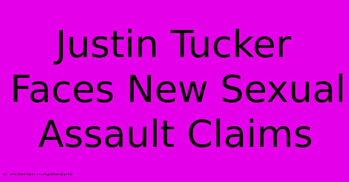 Justin Tucker Faces New Sexual Assault Claims