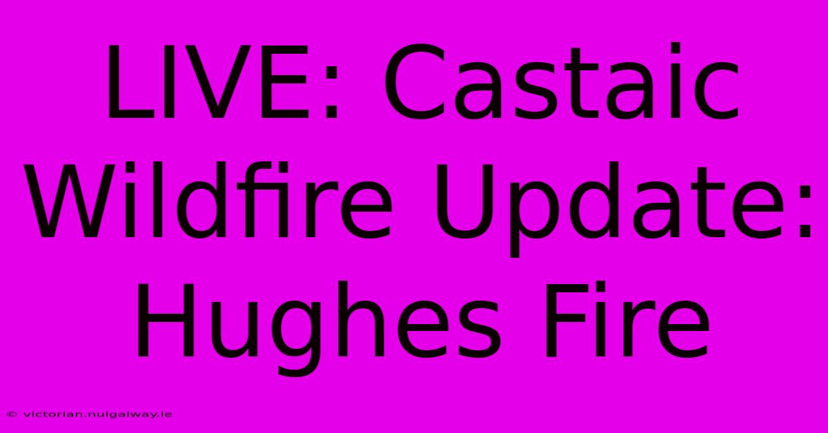 LIVE: Castaic Wildfire Update: Hughes Fire