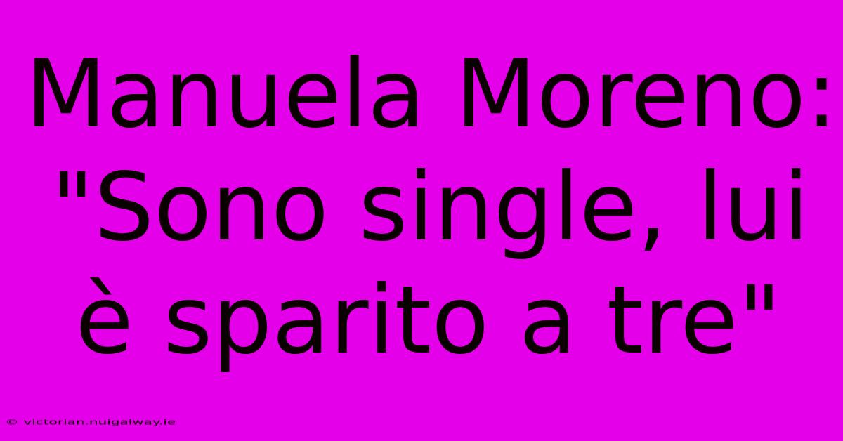 Manuela Moreno: 