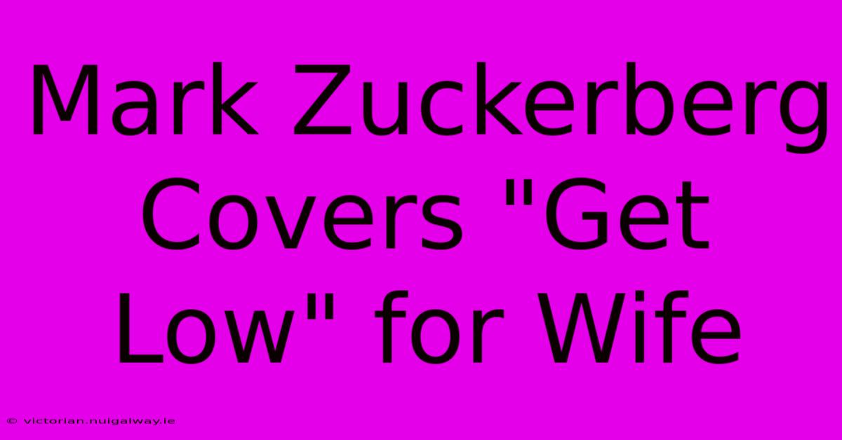 Mark Zuckerberg Covers 