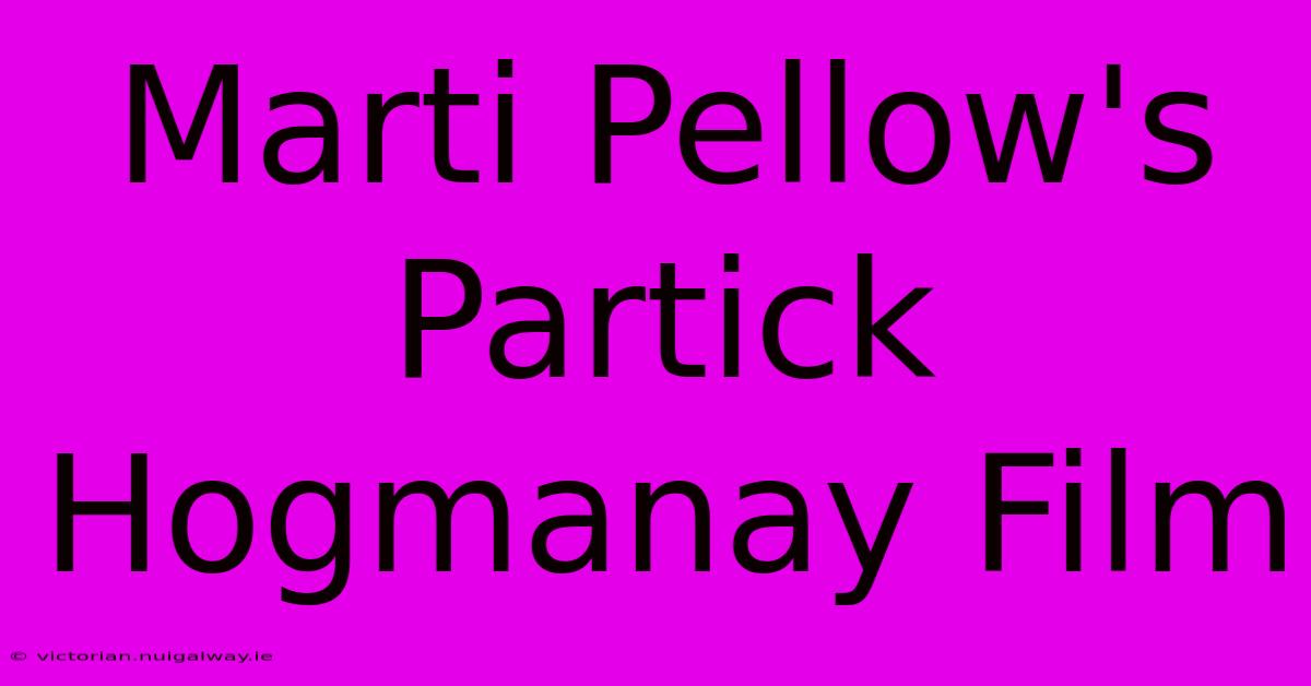 Marti Pellow's Partick Hogmanay Film