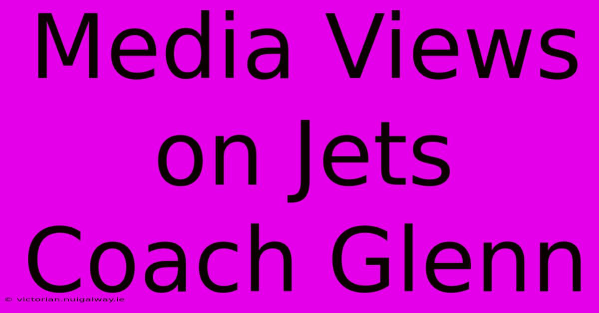 Media Views On Jets Coach Glenn