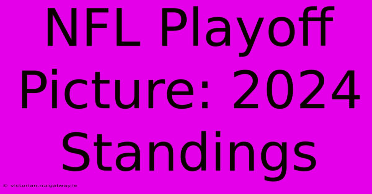 NFL Playoff Picture: 2024 Standings