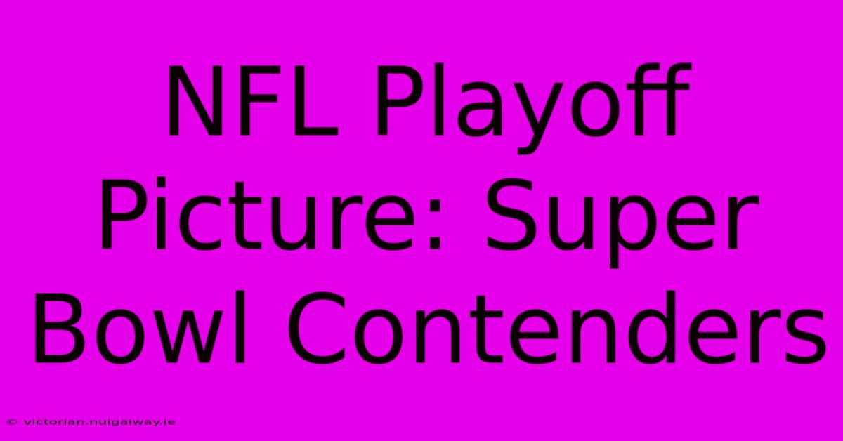 NFL Playoff Picture: Super Bowl Contenders