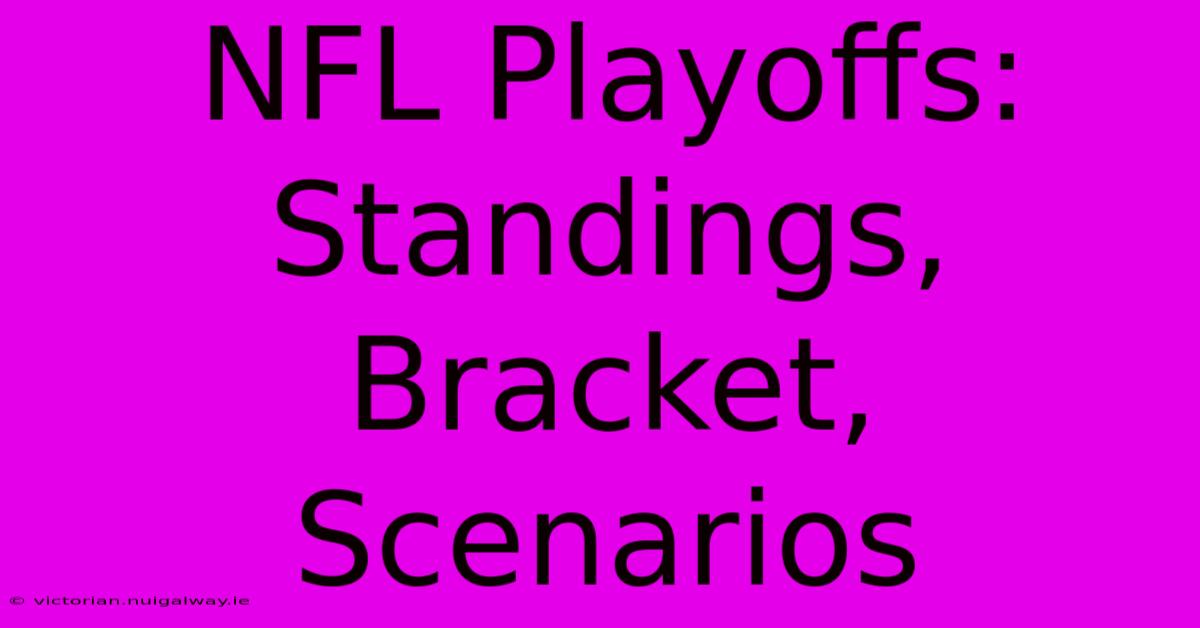 NFL Playoffs:  Standings, Bracket, Scenarios