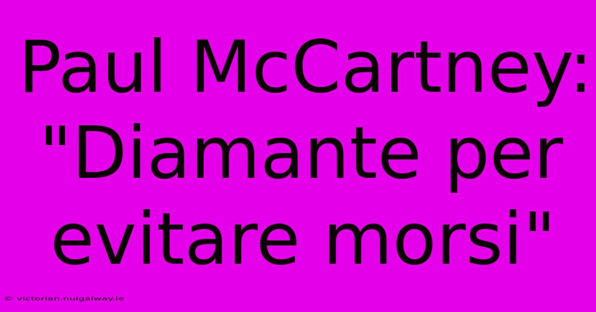 Paul McCartney: 