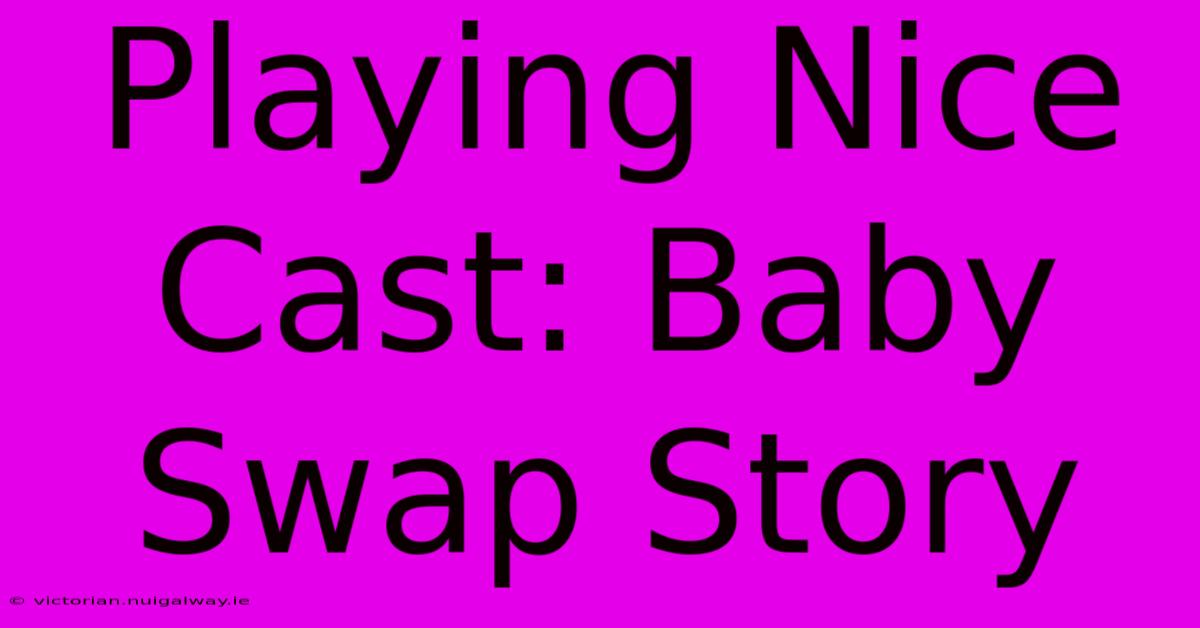 Playing Nice Cast: Baby Swap Story