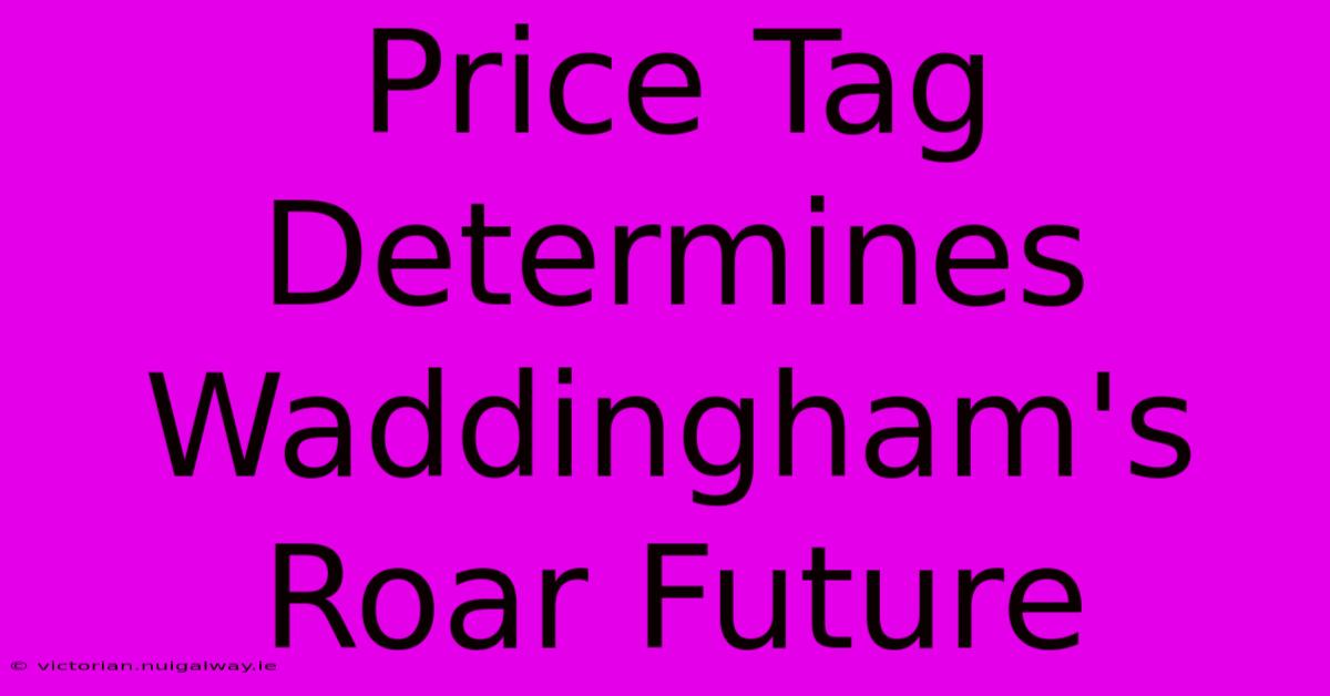 Price Tag Determines Waddingham's Roar Future 