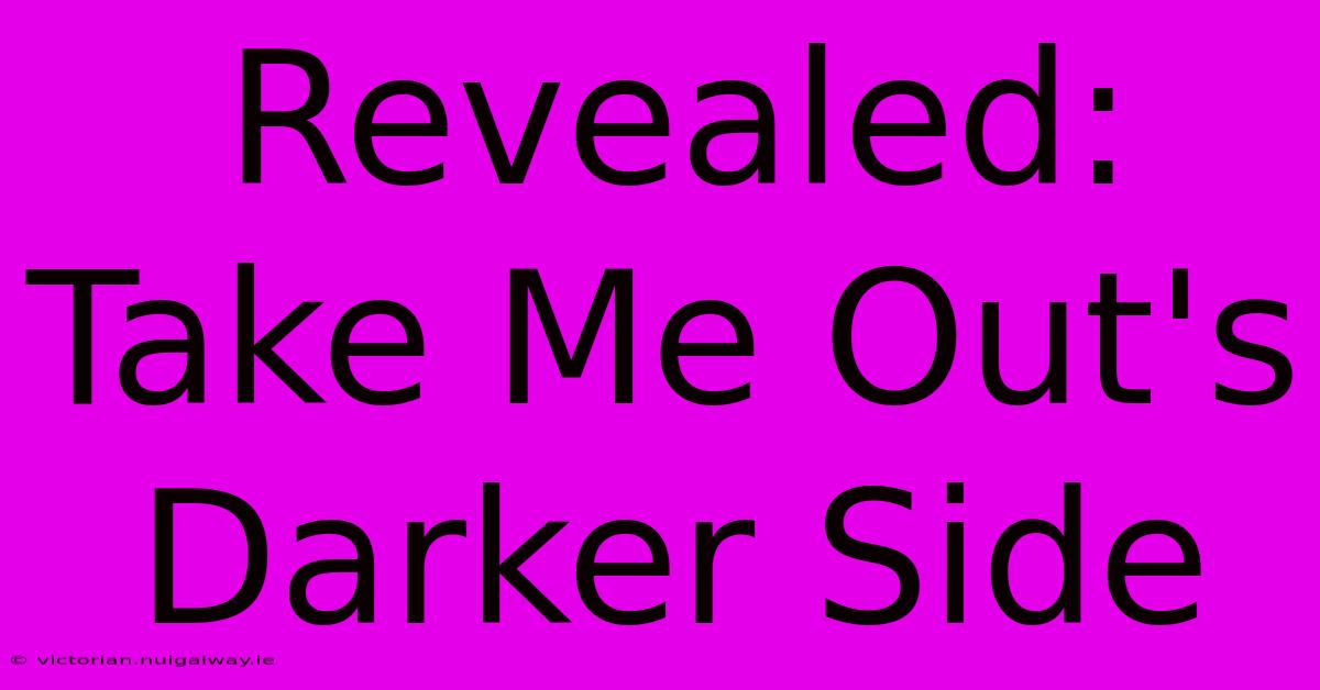 Revealed: Take Me Out's Darker Side