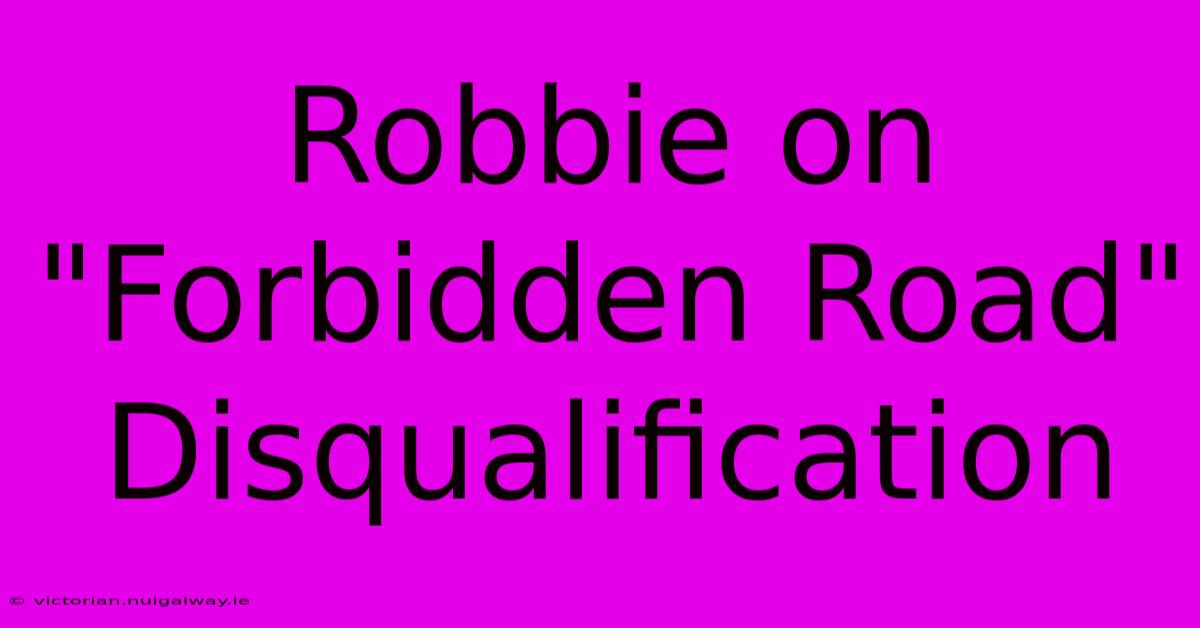 Robbie On 