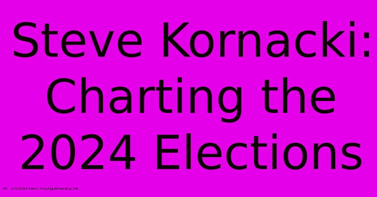 Steve Kornacki: Charting The 2024 Elections