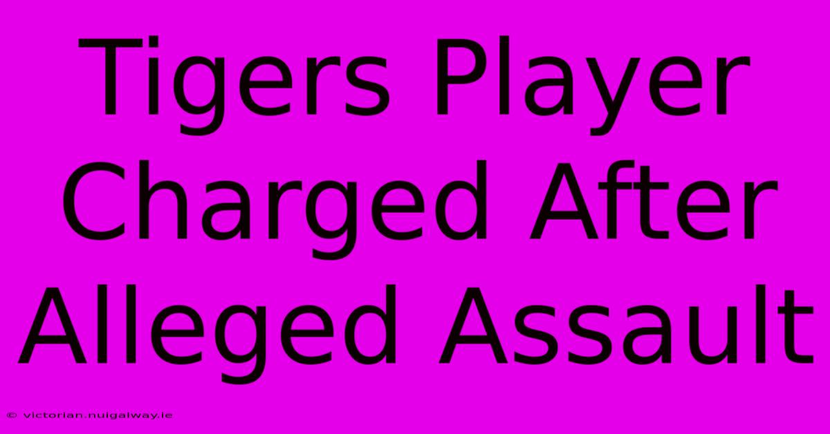 Tigers Player Charged After Alleged Assault