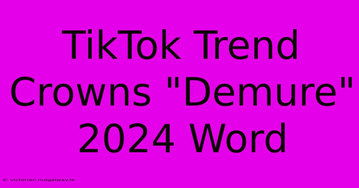 TikTok Trend Crowns 