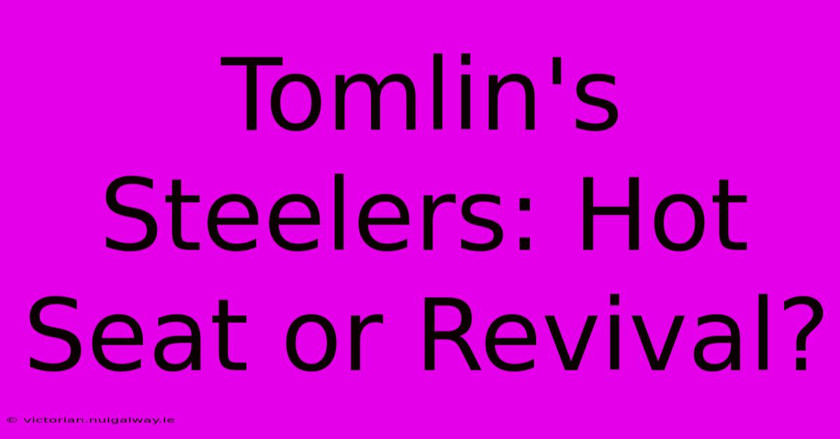 Tomlin's Steelers: Hot Seat Or Revival?