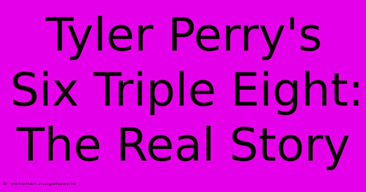 Tyler Perry's Six Triple Eight: The Real Story