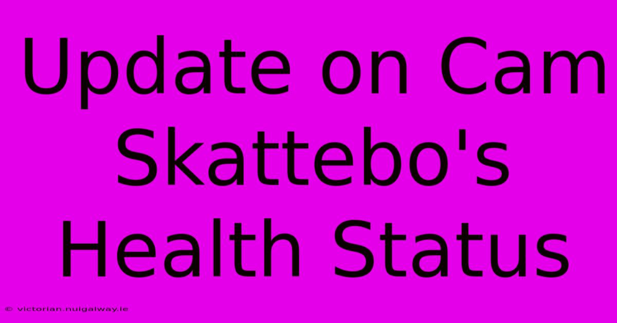 Update On Cam Skattebo's Health Status