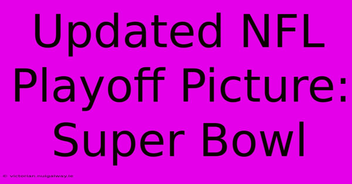 Updated NFL Playoff Picture: Super Bowl