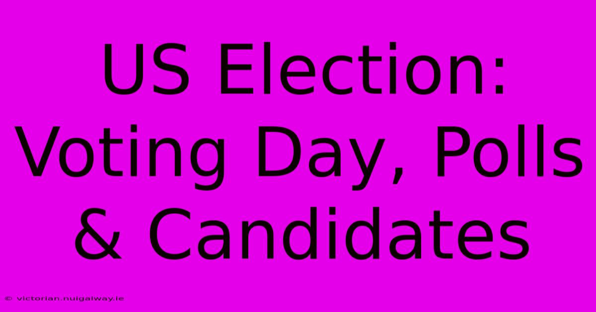 US Election: Voting Day, Polls & Candidates