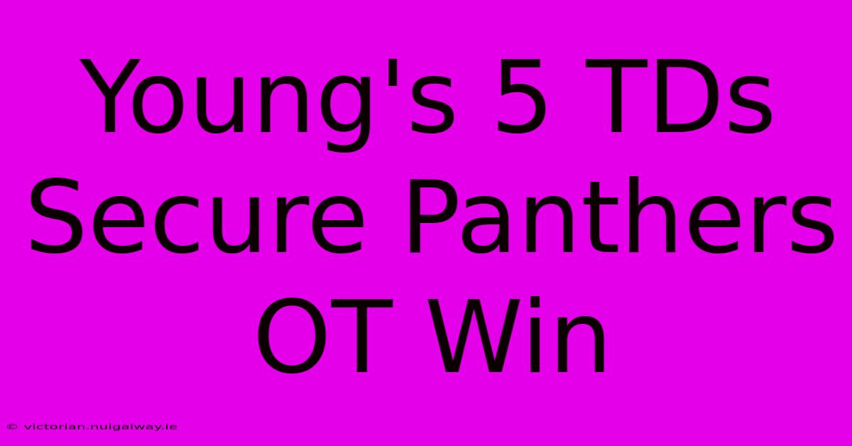 Young's 5 TDs Secure Panthers OT Win