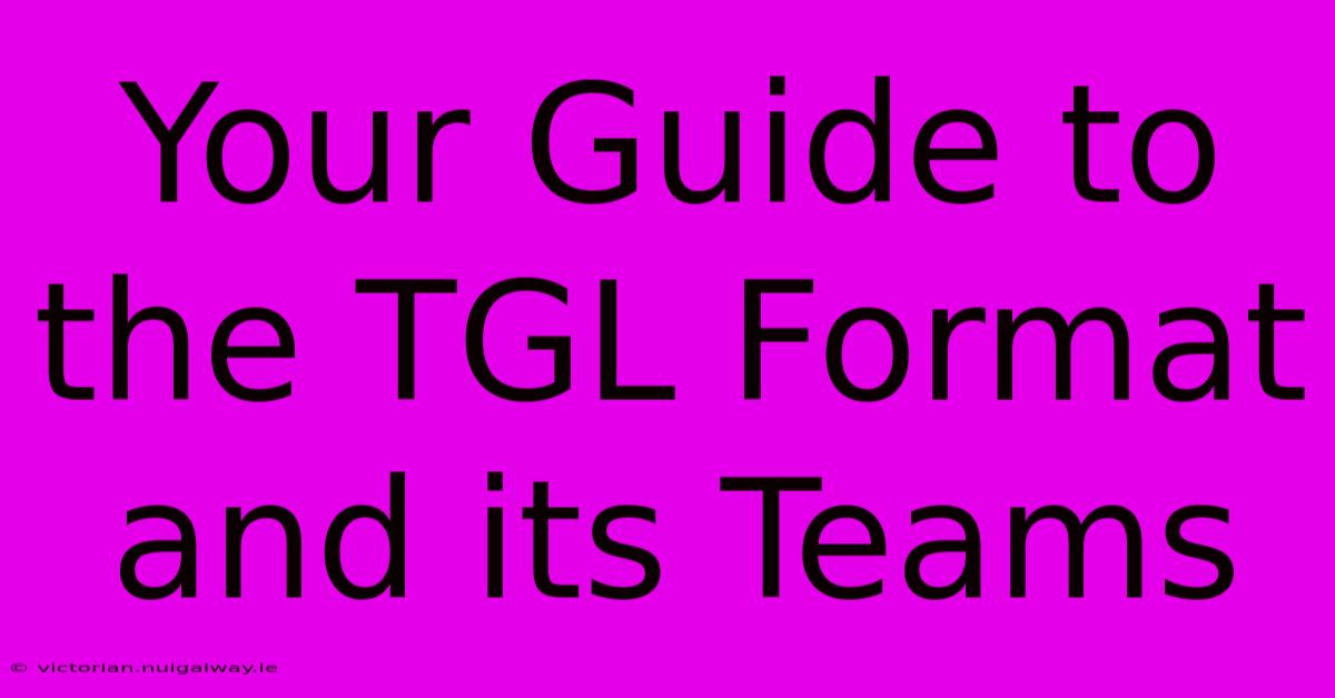 Your Guide To The TGL Format And Its Teams